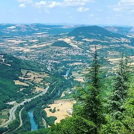 Panoramique Balcon Wifi Centre-Ville Millau Exterior photo